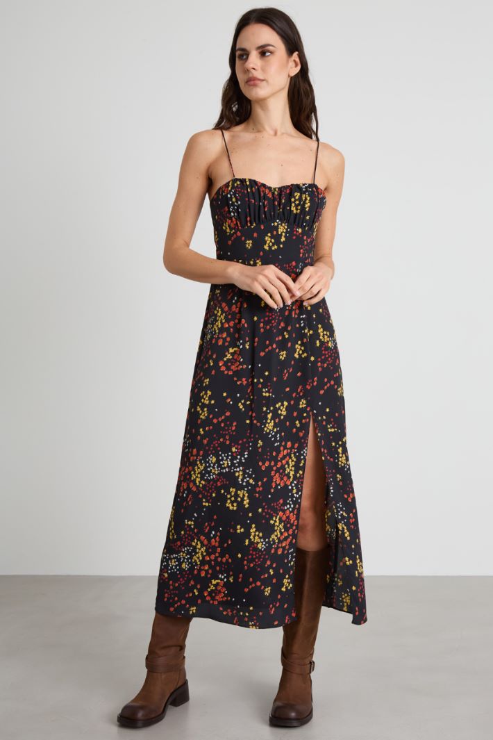 Slip dress con spacco Intrend - 2