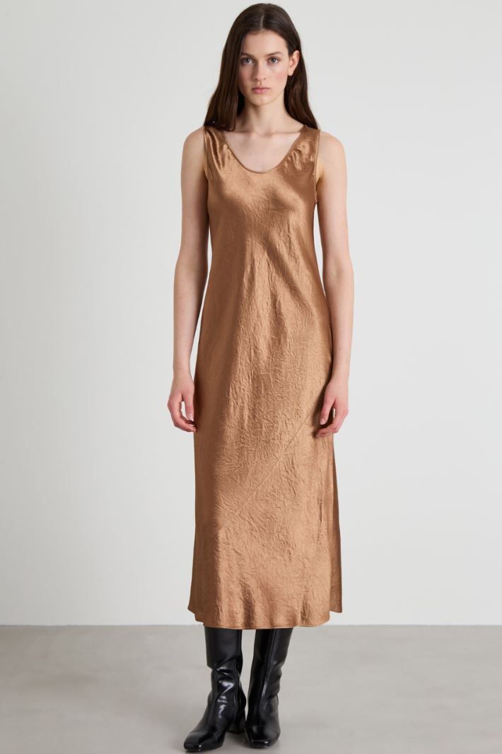 Slip dress effetto stropicciato Intrend - 2