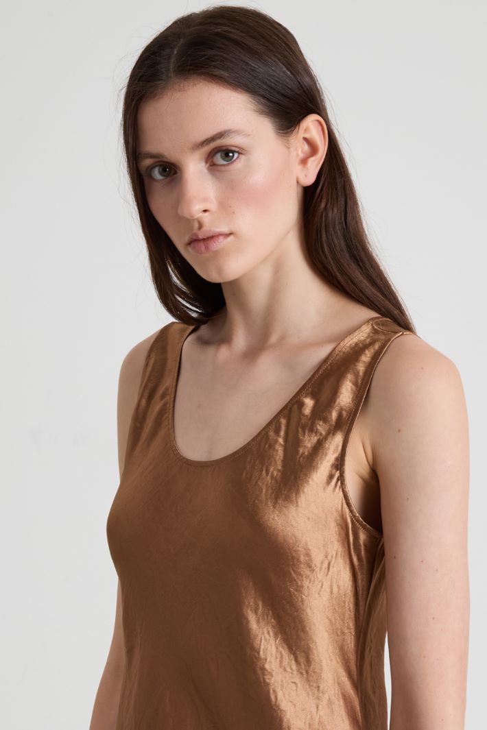 Slip dress effetto stropicciato Intrend - 4