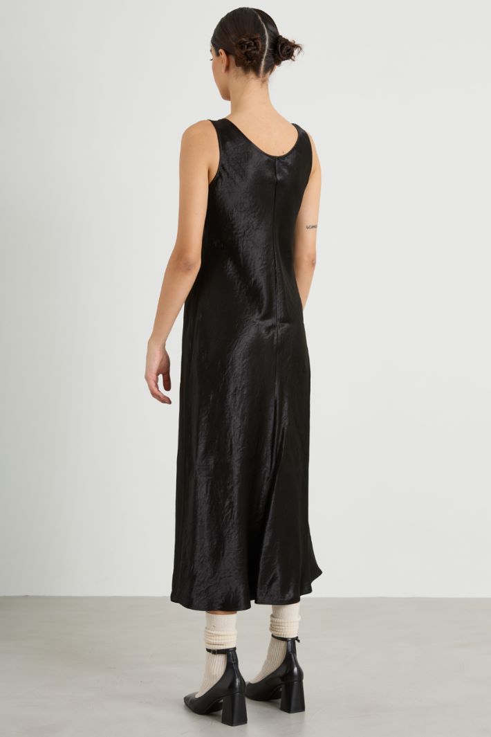 Slip dress effetto stropicciato Intrend - 3