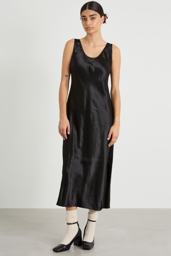 Slip dress effetto stropicciato Intrend - 2