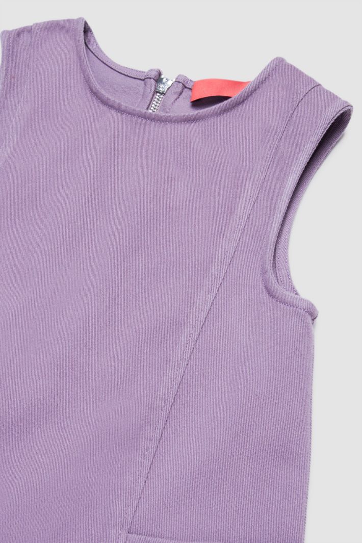 Sleeveless flounced dress Intrend - 5