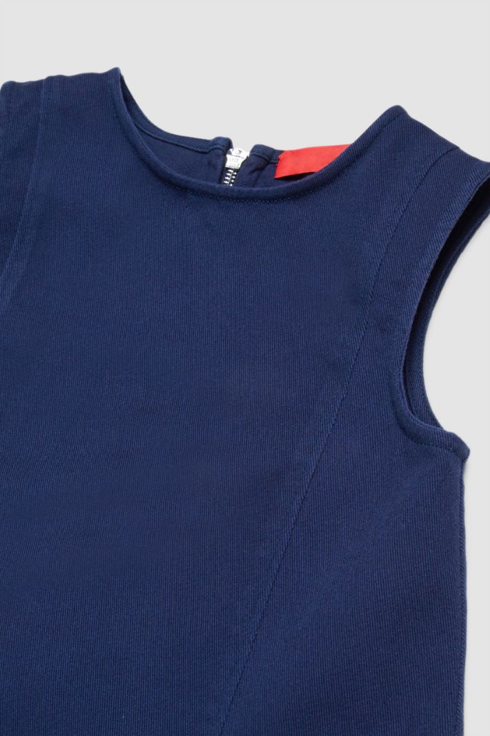 Sleeveless flounced dress Intrend - 5