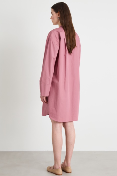 Abito chemisier in popeline