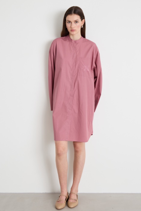 Abito chemisier in popeline