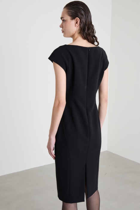 Abito a tubino in cady