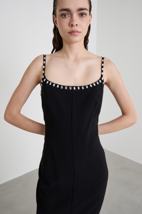 Abito cocktail in cady