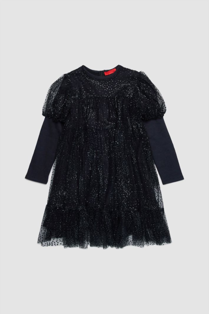 Glitter tulle dress Intrend