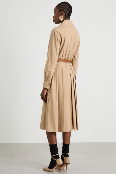 Abito stile trench in popeline Intrend - 3
