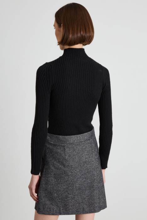 Abito in maglia e flanella Intrend - 3