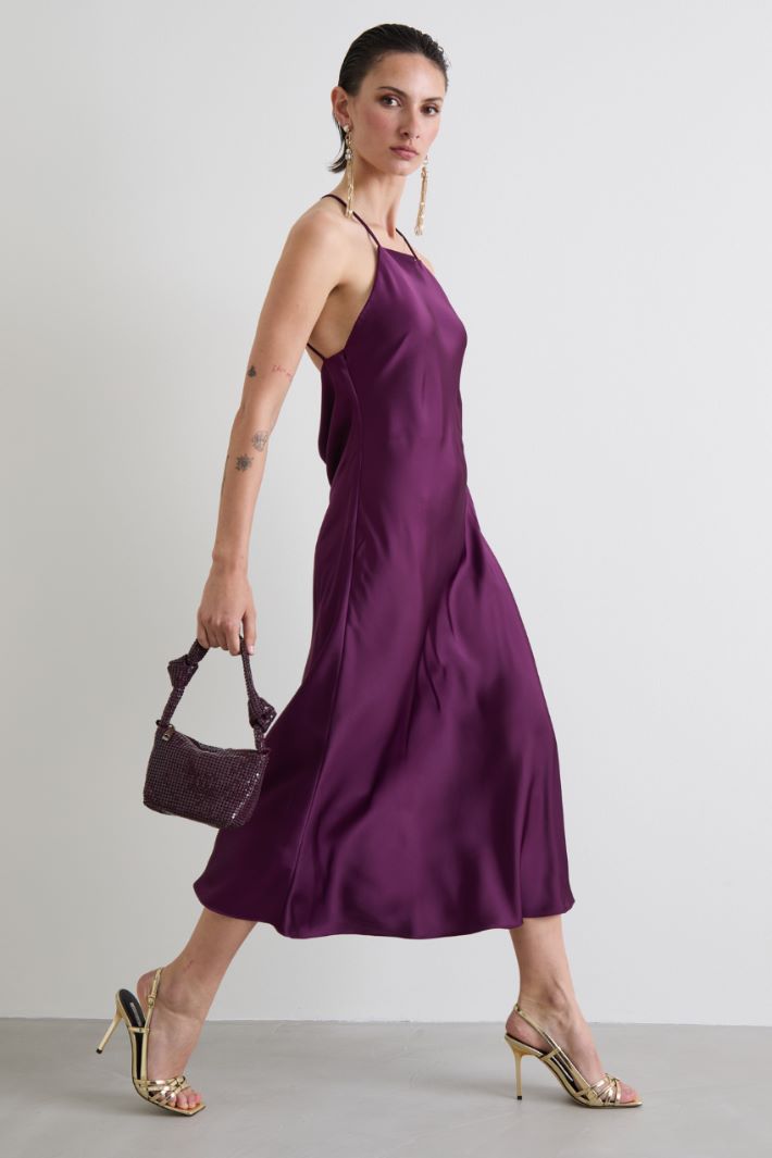 Satin slip dress Intrend