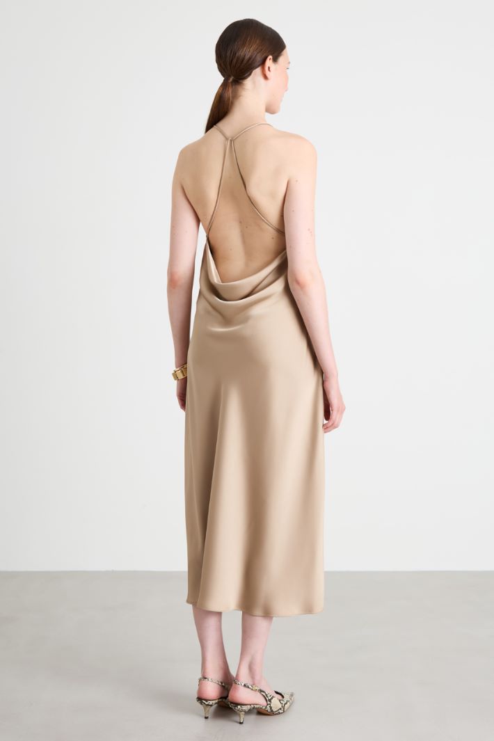 Satin slip dress Intrend - 3