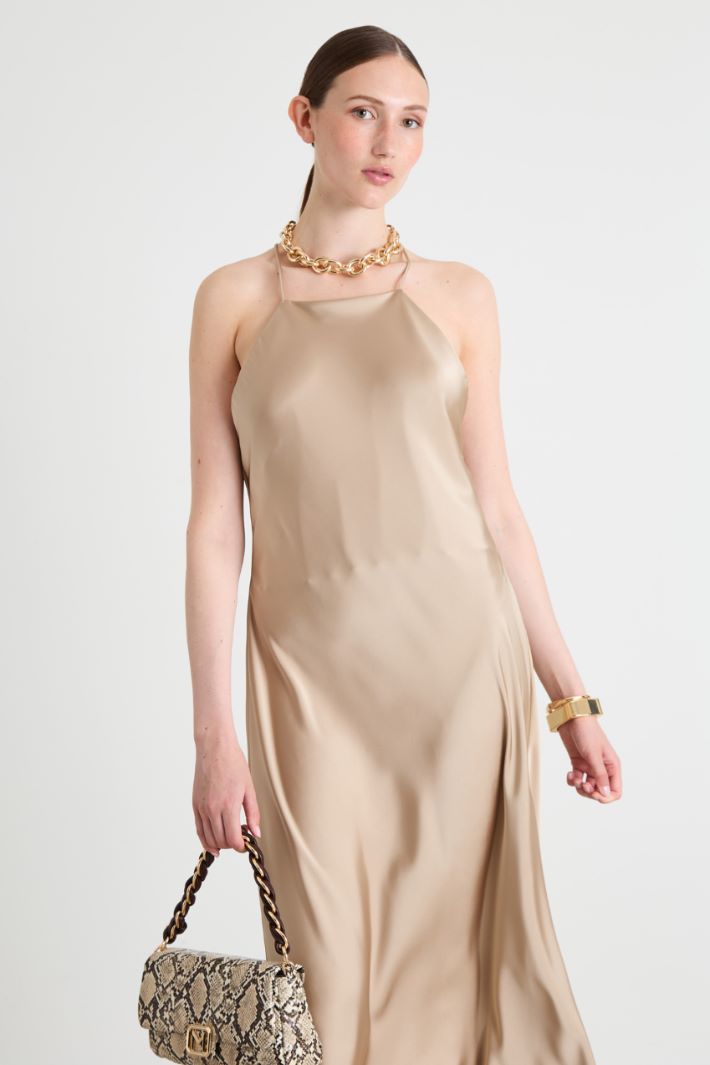 Satin slip dress Intrend - 2