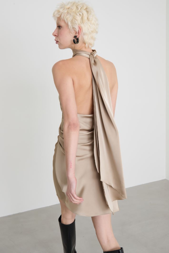 Halter neckline dress Intrend - 3
