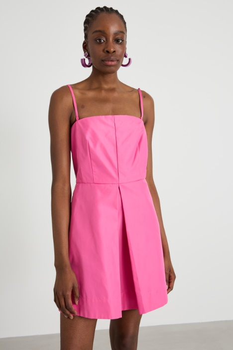 Abito a corolla in duchesse