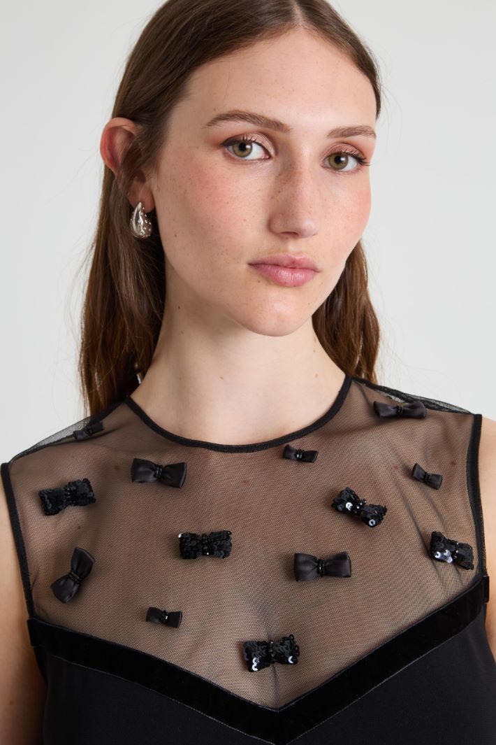 A-line cady dress Intrend - 4