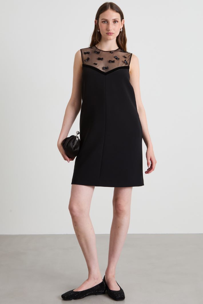 A-line cady dress Intrend