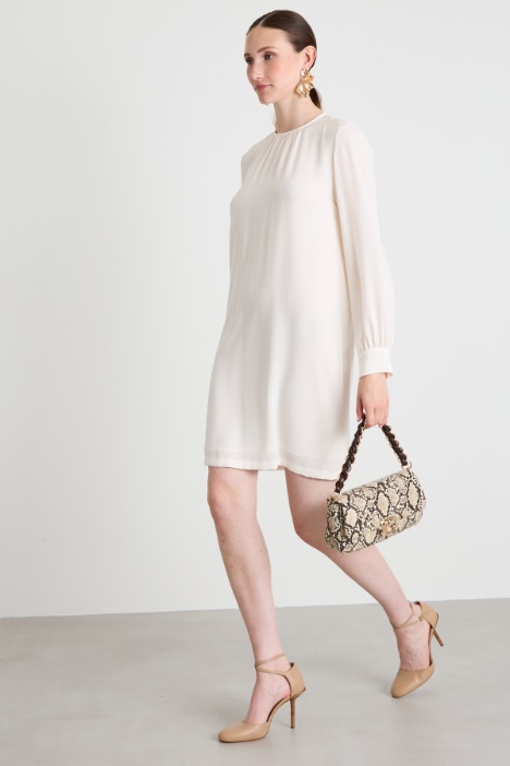 Short cady tunic dress Intrend