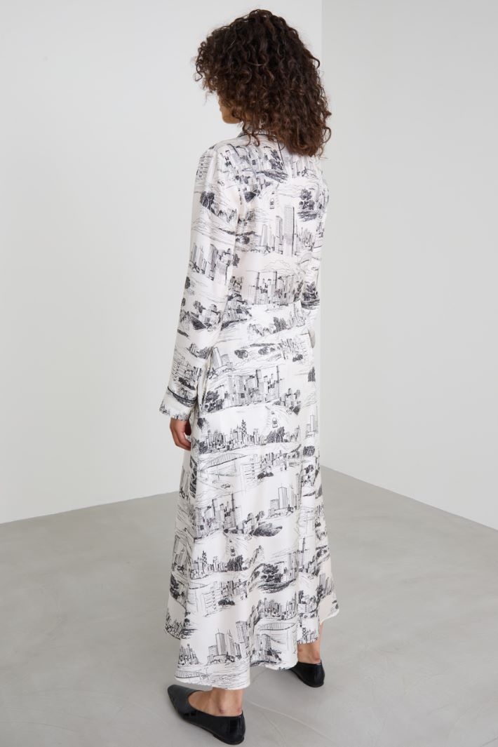 Silk dress Intrend - 3