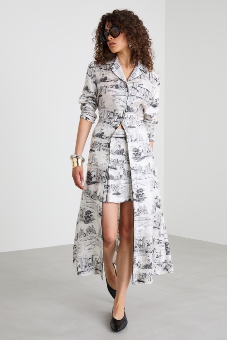 Silk dress Intrend