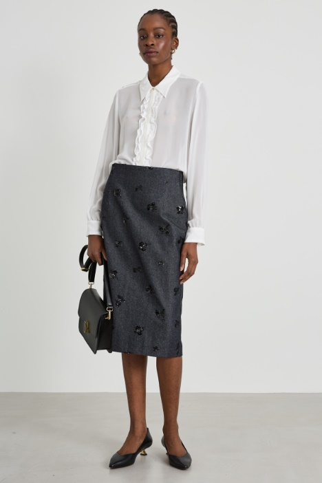 Silk georgette shirt Intrend
