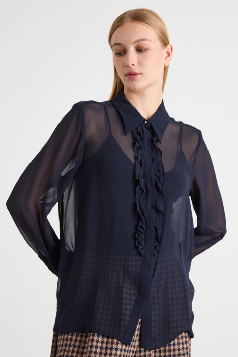 Silk georgette shirt Intrend