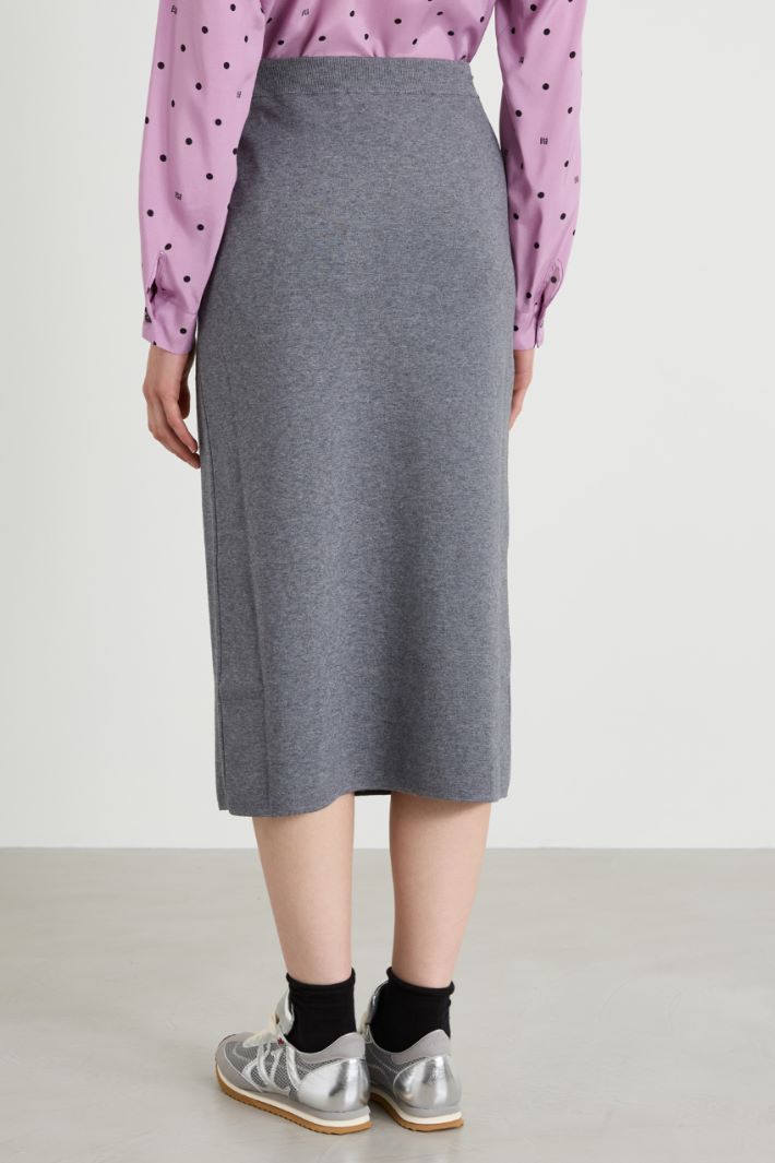 Gonna a tubino in maglia Intrend - 3