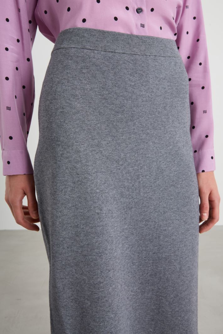 Gonna a tubino in maglia Intrend - 4