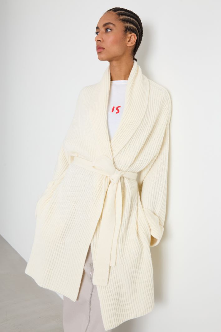 Rib-knit jacket Intrend