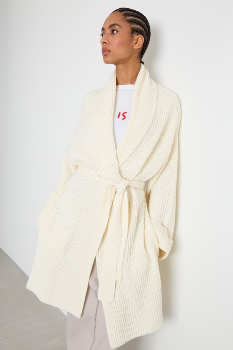 Rib-knit jacket Intrend