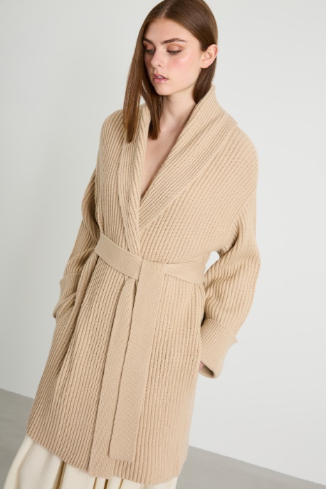 Rib-knit jacket Intrend
