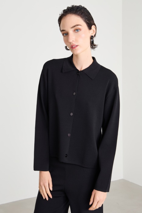 Crepe yarn jacket Intrend