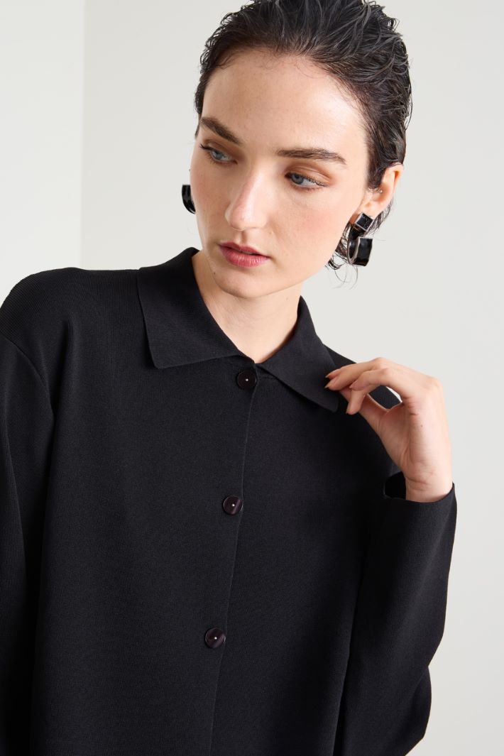 Crepe yarn jacket Intrend - 4