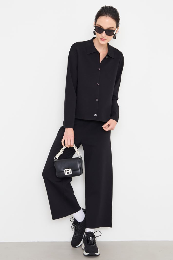 Crepe yarn jacket Intrend - 3