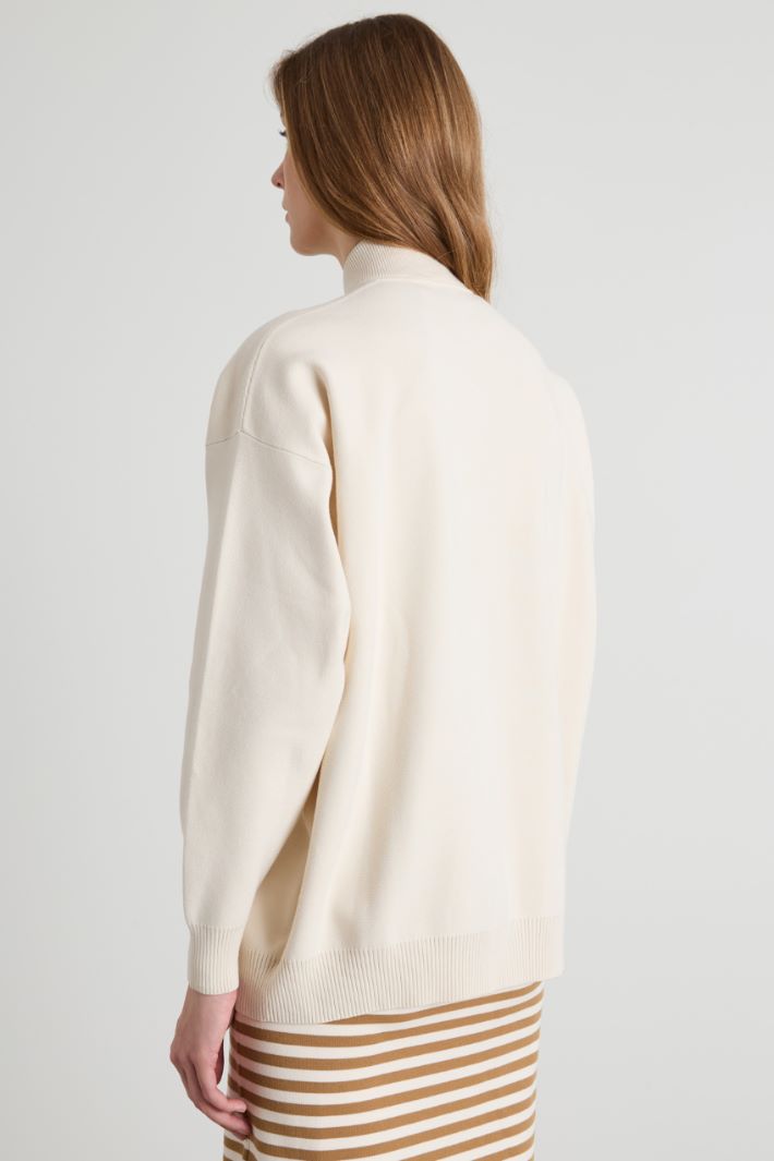 Knit bomber jacket Intrend - 2