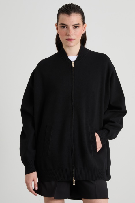 Knit bomber jacket Intrend