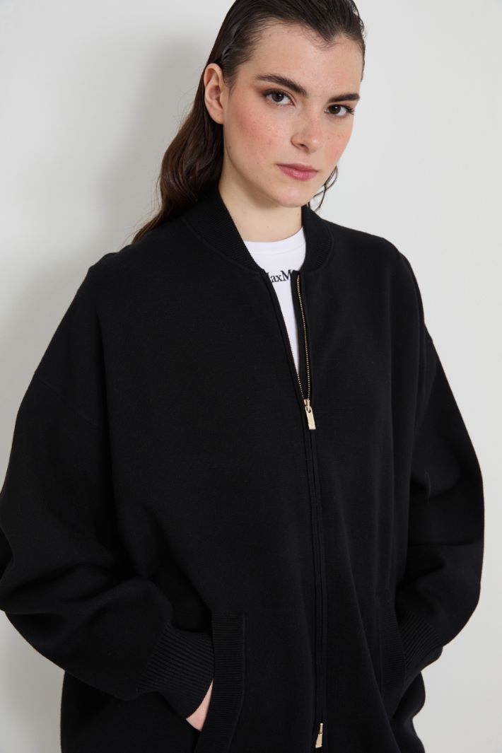 Knit bomber jacket Intrend - 4