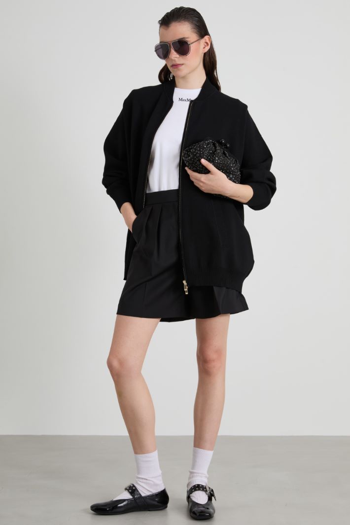 Knit bomber jacket Intrend - 3