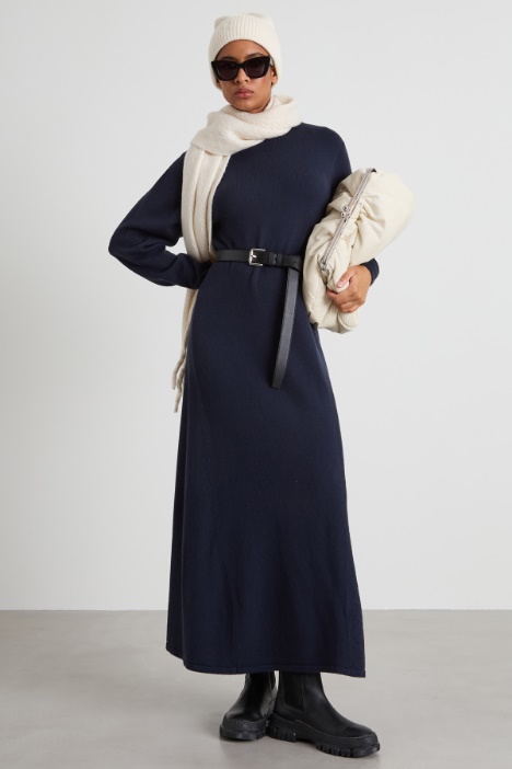 Abito lungo in maglia