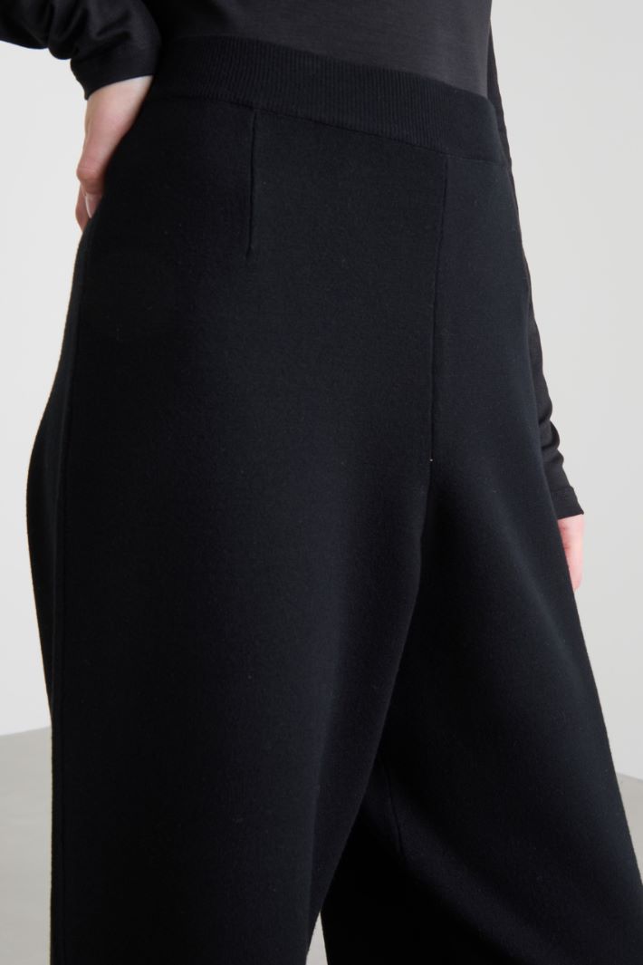 Straight knit trousers Intrend - 4