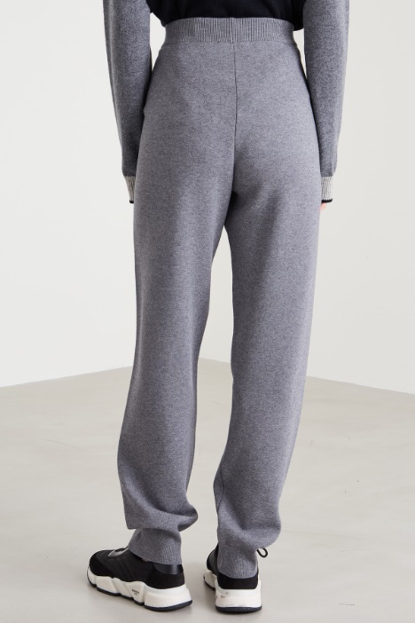 Pantaloni jogger in maglia