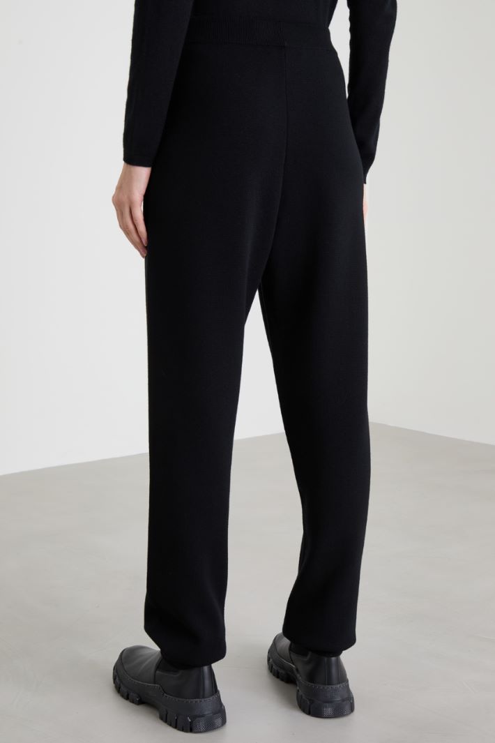 Pantaloni jogger in maglia Intrend - 3