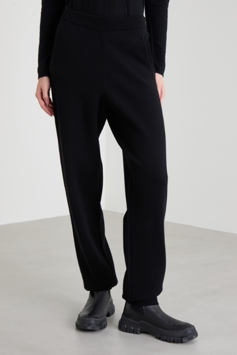 Pantaloni jogger in maglia