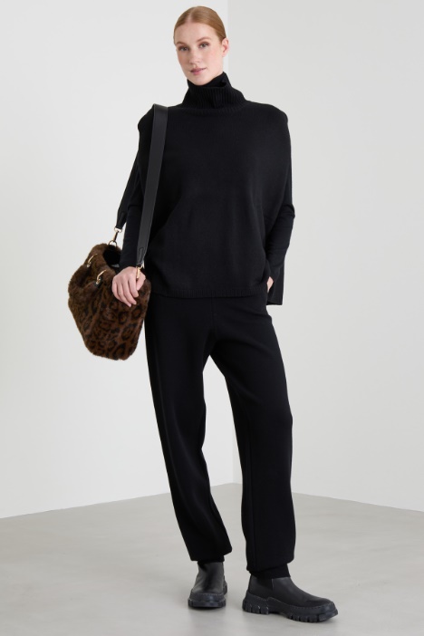 Pantaloni jogger in maglia Intrend