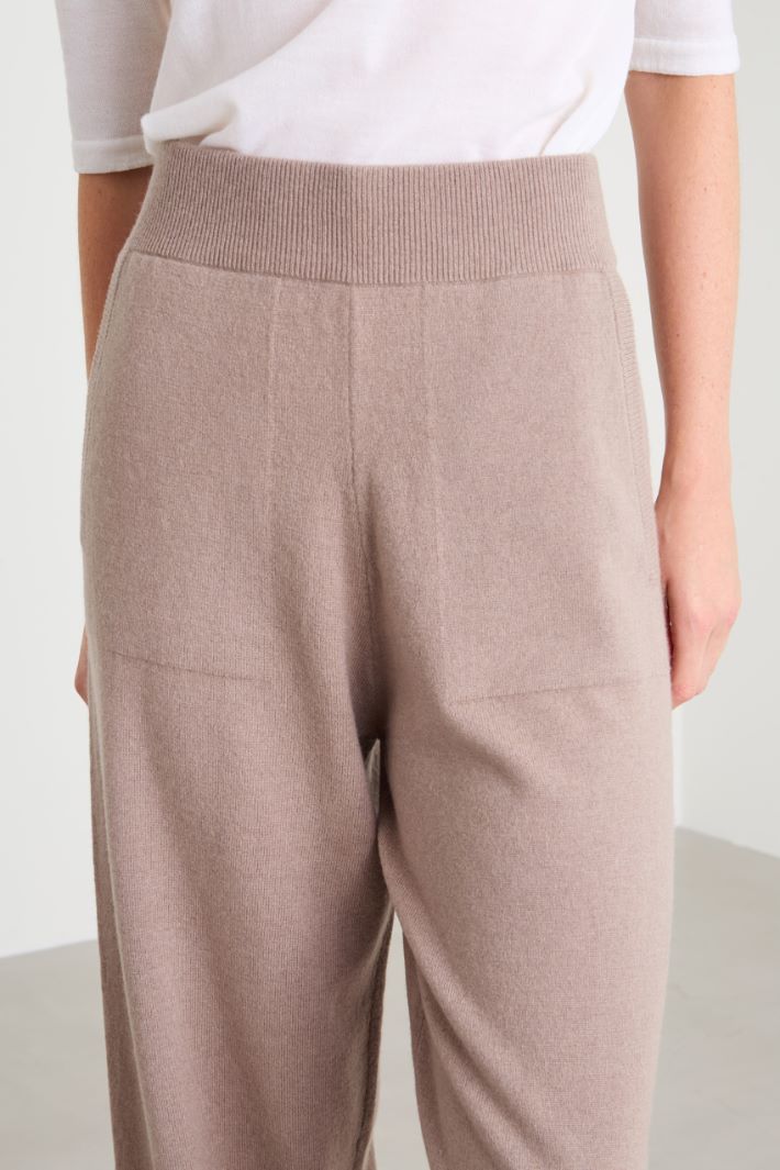 Pantaloni in lana e cashmere Intrend - 4