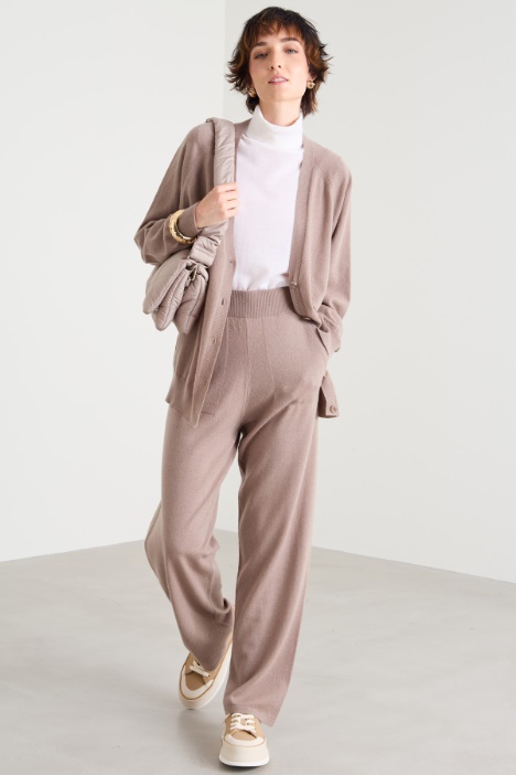 Pantaloni in lana e cashmere Intrend