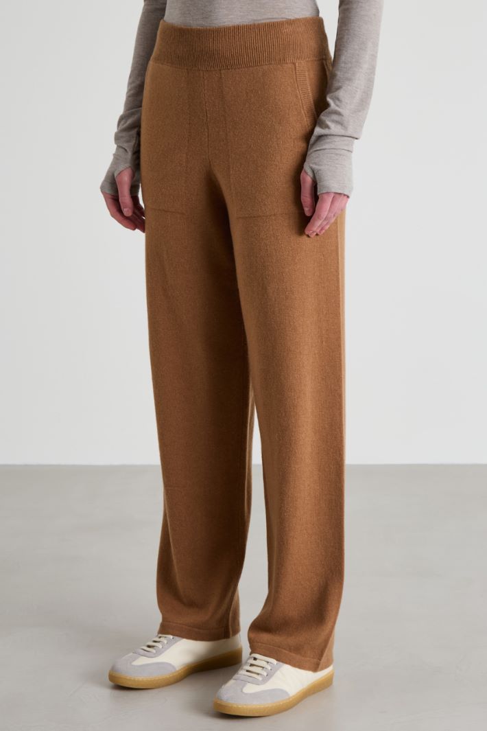 Pantaloni in lana e cashmere Intrend - 2