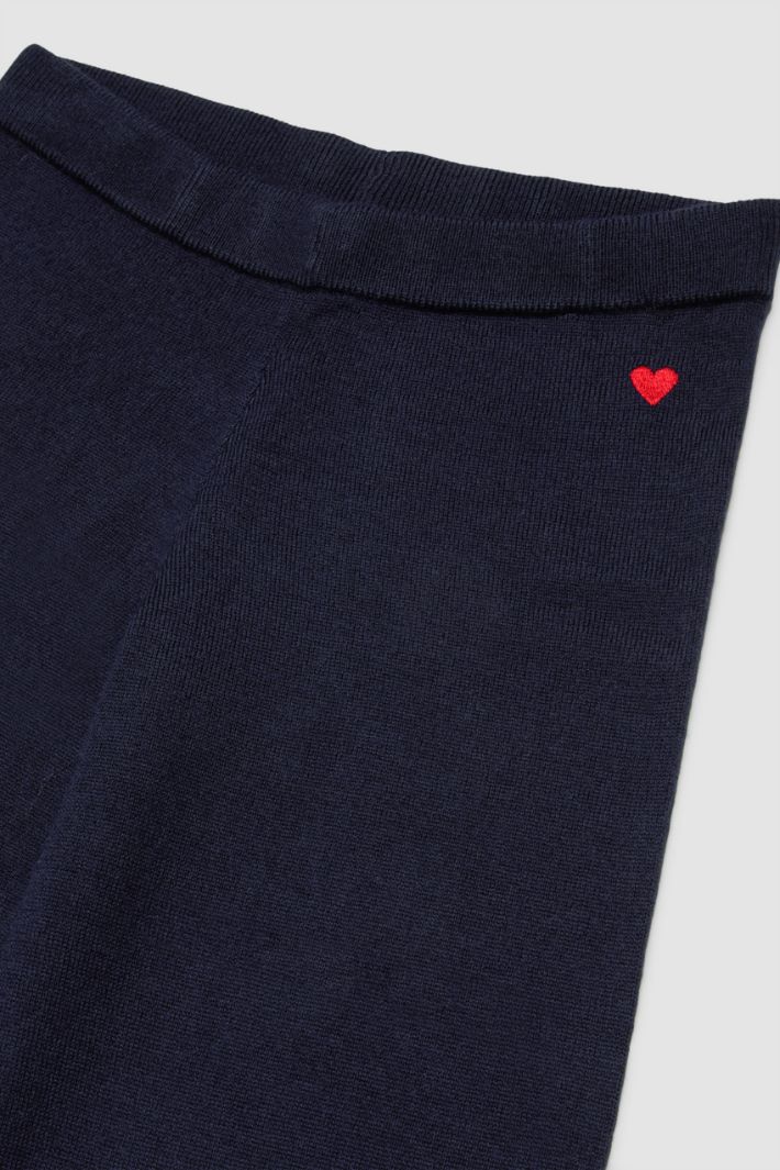 Knitted palazzo trousers Intrend - 5