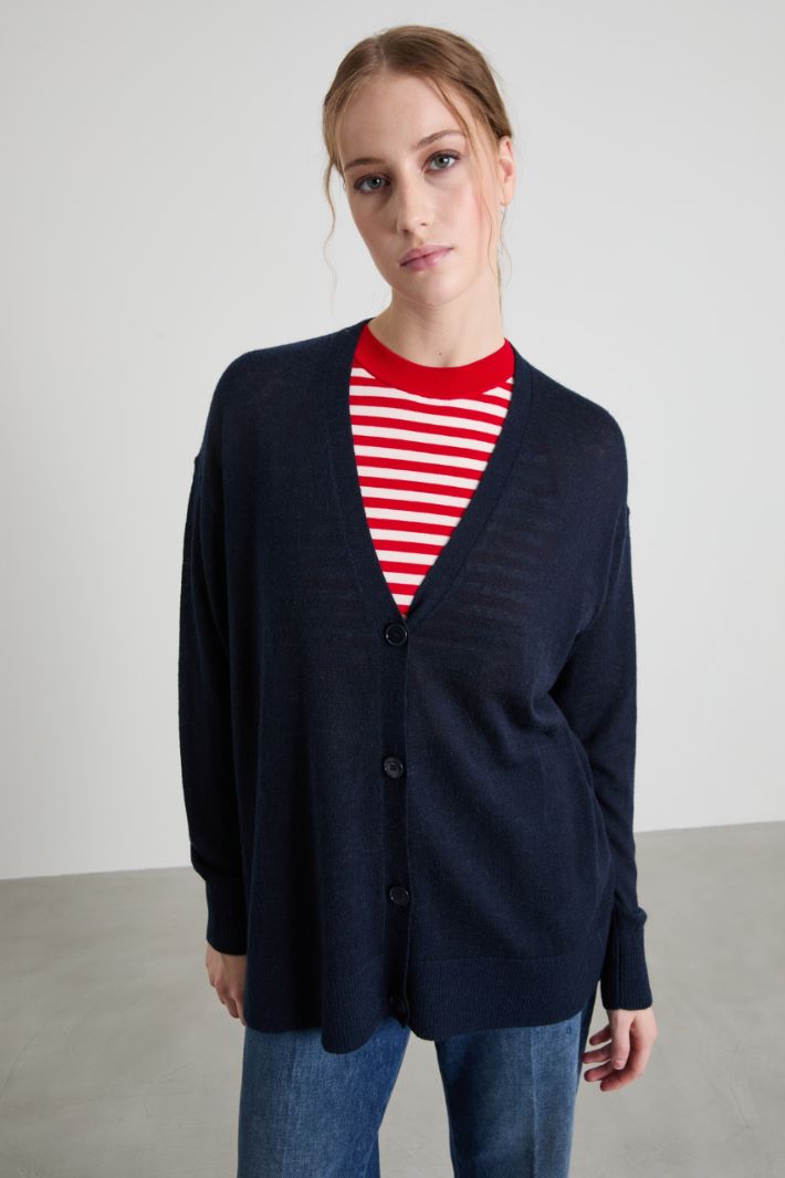 Wool and alpaca cardigan Intrend