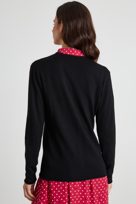 Cárdigan fino de pura lana